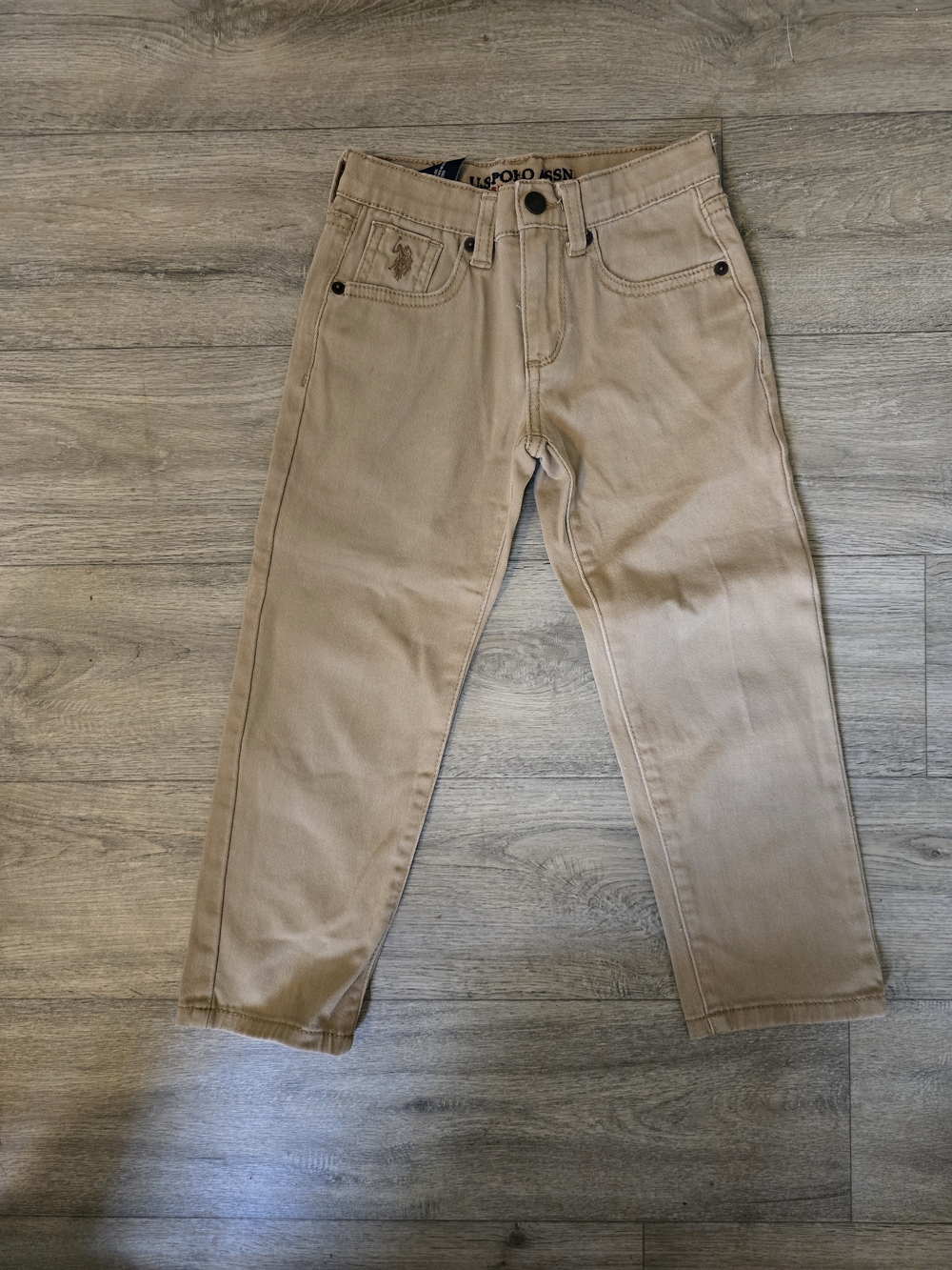 U.S Polo Assn. Boys Tan Khaki Jeans